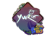 Sticker | yuurih (Glitter) | Rio 2022