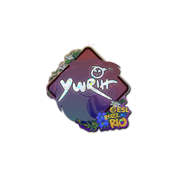 Sticker | yuurih (Glitter) | Rio 2022 image 360x360