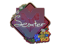 Sticker | dexter (Glitter) | Rio 2022