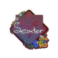 Sticker | dexter (Glitter) | Rio 2022 image 120x120