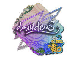Abțibild | dav1deuS | Rio 2022