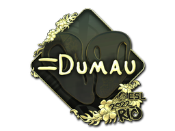 Sticker | dumau (Gold) | Rio 2022