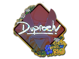 스티커 | dupreeh(반짝이) | 리우데자네이루 2022