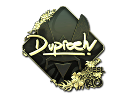 스티커 | dupreeh(금박) | 리우데자네이루 2022