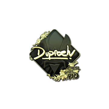 Sticker | dupreeh (Gold) | Rio 2022 image 360x360