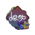 Sticker | drop (Glitter) | Rio 2022 image 120x120