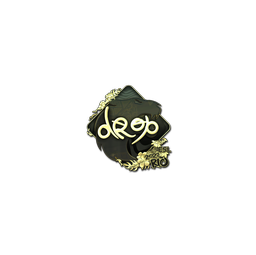 Sticker | drop (Gold) | Rio 2022