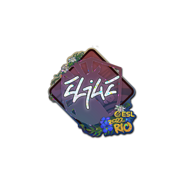 Sticker | EliGE (Glitter) | Rio 2022 image 360x360