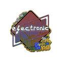 Sticker | electronic (Glitter) | Rio 2022 image 120x120