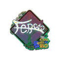 Sticker | fer (Glitter) | Rio 2022 image 120x120