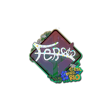 Sticker | fer (Glitter) | Rio 2022 image 360x360