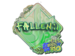 Sticker | FalleN (Holo) | Rio 2022