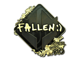 貼紙 | FalleN（黃金）| Rio 2022