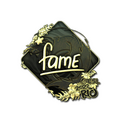 Sticker | fame (Gold) | Rio 2022 image 120x120