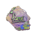 Sticker | fame (Holo) | Rio 2022 image 120x120