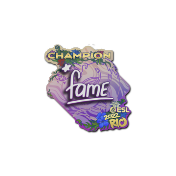 Sticker | fame (Champion) | Rio 2022 image 360x360