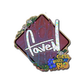 Sticker | faveN (Glitter) | Rio 2022 image 120x120