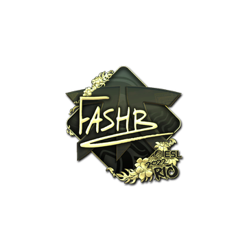 Sticker | FASHR (Gold) | Rio 2022 image 360x360