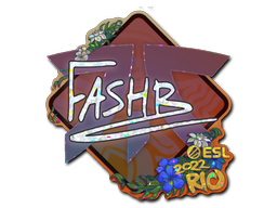 Стикер | FASHR (блестящ) | Rio 2022