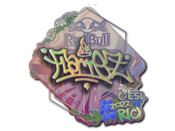 Sticker | FlameZ (holo) | Rio 2022