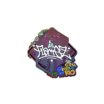 Sticker | FlameZ (Glitter) | Rio 2022 image 360x360