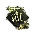 Sticker | FL1T (Gold, Champion) | Rio 2022 image 120x120