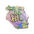 Sticker | FL1T (Holo, Champion) | Rio 2022 image 120x120