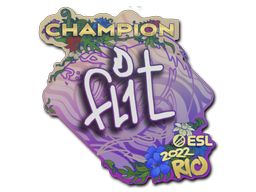 Sticker | FL1T (Champion) | Rio 2022