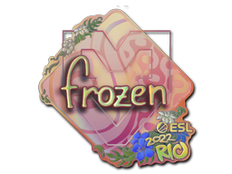 Sticker | frozen (Holo) | Rio 2022
