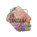 Sticker | frozen (Holo) | Rio 2022 image 120x120