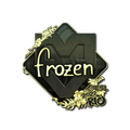 Sticker | frozen (Gold) | Rio 2022 image 120x120