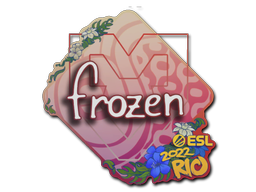 Abțibild | frozen | Rio 2022