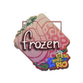 Sticker | frozen | Rio 2022 image 120x120
