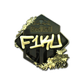 Sticker | F1KU (Gold) | Rio 2022 image 120x120