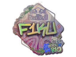 Sticker | F1KU (holo) | Rio 2022