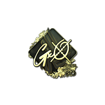 Sticker | gxx- (Gold) | Rio 2022 image 360x360