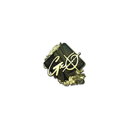 Sticker | gxx- (Gold) | Rio 2022