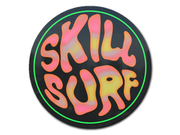 Klistermärke | Coral Skill Surf (holo)