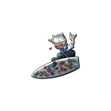 Sticker | Sticker Bomb Surf K (Foil) image 360x360