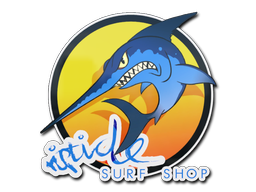 Sticker | Ocean Sunset Stabbyfish