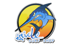 Sticker | Ocean Sunset Stabbyfish