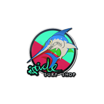 Sticker | Watermelon Stabbyfish image 360x360