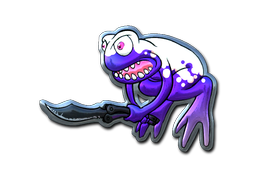 Sticker | Ultraviolet Poison Frog (Glimmend)