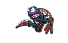 Sticker | Crimson Web Poison Frog (Foil)