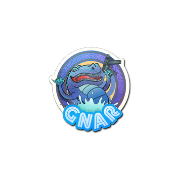 Sticker | Blue Gnar image 360x360