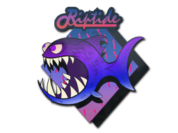 Samolepka | Purple Jaggyfish