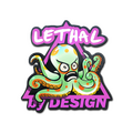 Sticker | Green Lethal image 120x120