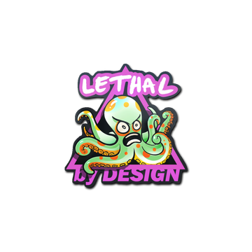 Sticker | Green Lethal image 360x360