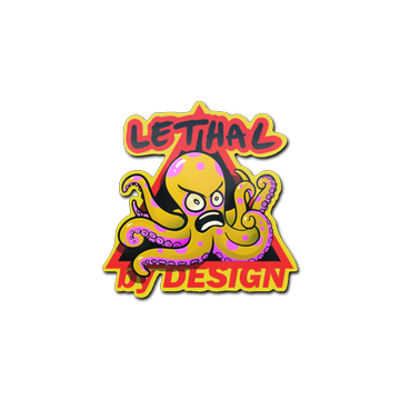 Sticker | Yellow Lethal image 360x360