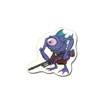 Sticker | Purple Cyclawps image 360x360